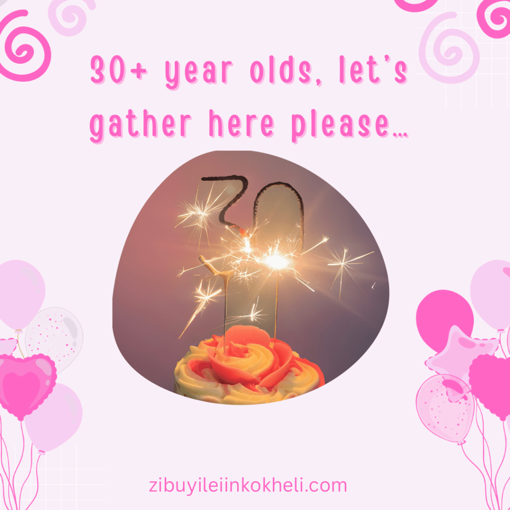 30+ year olds, let’s gather here&nbsp;please…