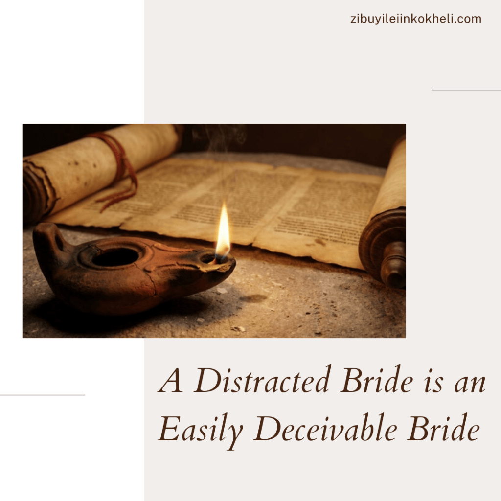A Distracted Bride is an Easily Deceivable&nbsp;Bride